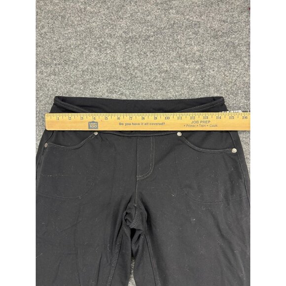 Athleta Pants Womens Small Black Bootcut Yoga Supplex Nylon Style 819227 - Picture 3 of 9